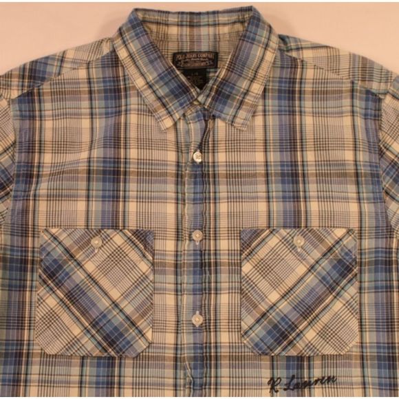 1XT Lauren Polo Plaid Pocket Shirt NWT$59.50 - Picture 2 of 4